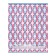 Notebook of 48 sheets in a cage, "patterns", cover covering cardboard, mix