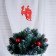 Topper "Happy New Year. Sani" 13x10 cm, red give beautifully