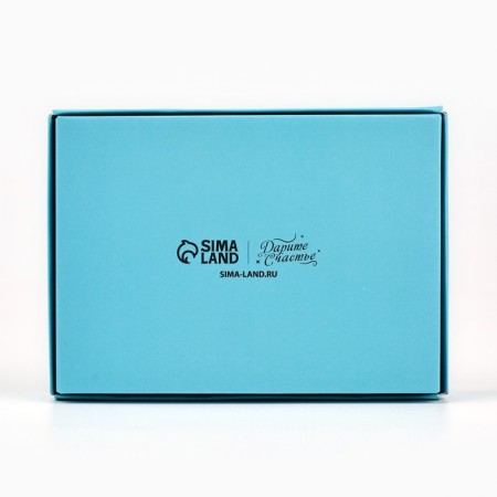 Folding box under 6 sweets Tiffany, 13.5 x 9.8 x 3.8 cm-2