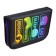 Penal 3 sections, tab inside, 140 x 210 x 40 mm, fabric, calligrata top block "Signs"