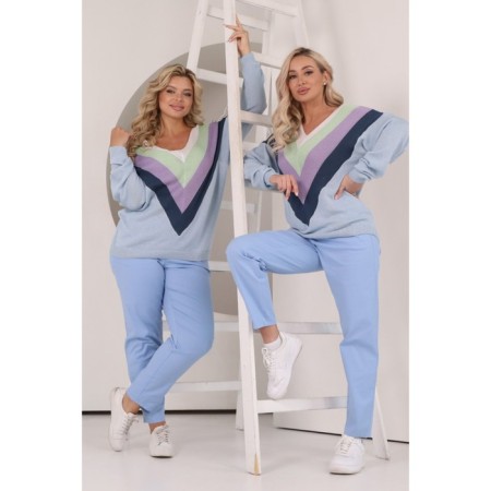 Female pool Wisell, size 60, blue color-4