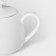 Porcelain "Practitioner" tea set, 2 items: a 400 ml kettle with heating