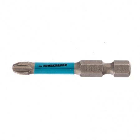 Набор бит торсионных Gross 11494, сталь S2, PH3x50 мм, 1/4", 10 шт-1