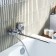 IDDIS ESPSB00i10WA bath mixer, single -leaf, 420 mm pouring, 35 mm cartridge, chrome