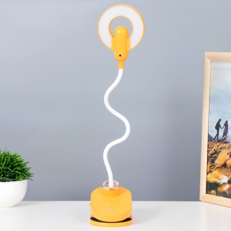 Bloom Bloom Table Lamp LED 3W AKB USB Orange 8x12x42.5 cm Risalux-5