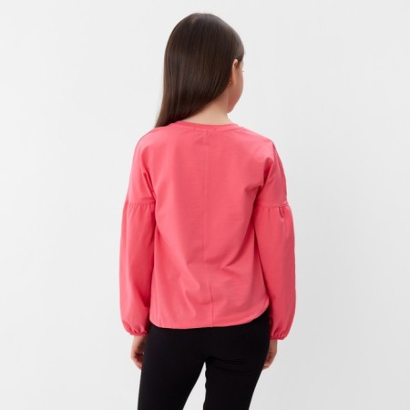 Longslit for a girl, raspberry color, height 140 cm-6