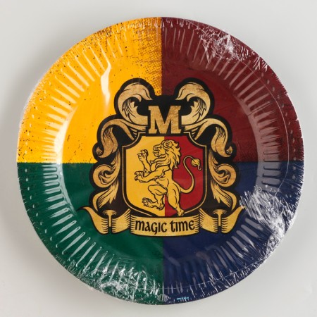Disposable paper plate "Magic World", 18 cm-1