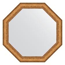 Mirror in the baguette frame, copper Eldorado 73 mm, 73.6x73.6 cm