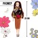 Carbonnic-model doll "High fashion", Flower style