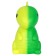 The bathroom toy "Dinosaurus", when heated, changes color