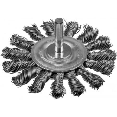 Brush Brush bison 3522-075_z02, disk, burned, steel, 0.5 mm, 75 mm