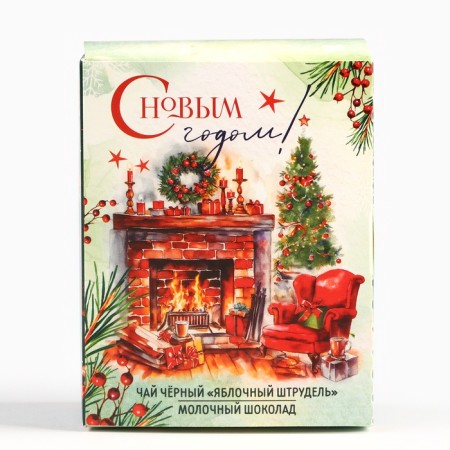 Set: tea + chocolate "heat and comfort" in the box-opener-4