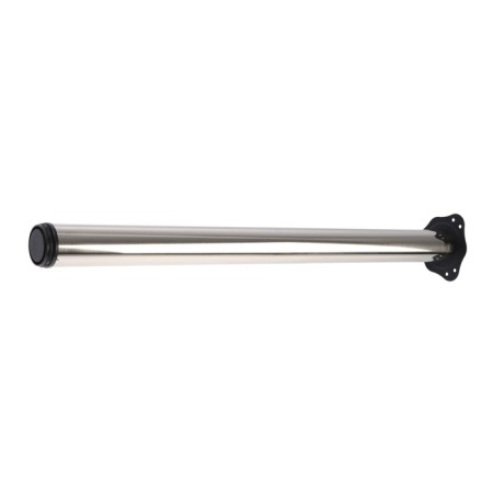 Furniture support, bar, tundra, 60x820 mm, color Satin nickel-1
