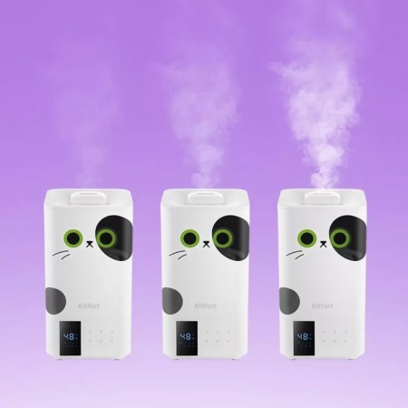 Air humidifier KitFort KT-2885, Ultrasound, 25 W, 5 l, up to 50 m2, white-6