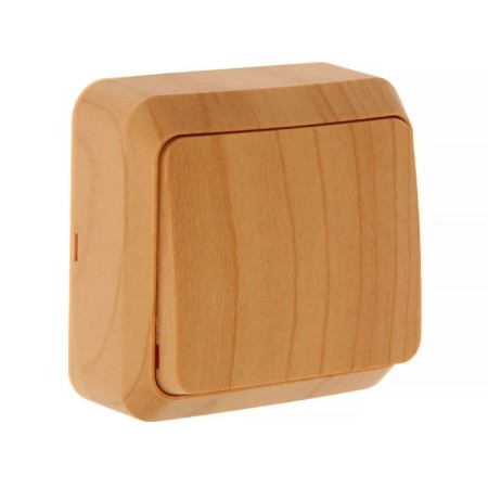 Smartbuy switch "Jupiter", 10 a, 1 key, external, color light wood