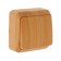 Smartbuy switch "Jupiter", 10 a, 1 key, external, color light wood