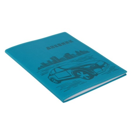 Premium-Deviltor is universal, for the 1-11 grade Vivella "Auto", the cover of artificial leather, blue-1
