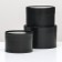 Set of hats 3 in 1, black, 16 x 10, 14 x 9, 13 x 8.5 cm