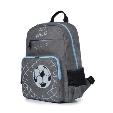 School backpack, 275x385x125 cm, gray St.