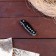 Folding semi -automatic "ruff", blade 7cm, black