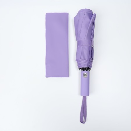 Automatic automatic umbrella, 3 additions, 10 spokes, r = 51 cm, purple color-11