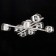 Ceiling CITILUX CULCH “VIRTA” CL139280, 86x86x1.5 cm, 8x60W, E14, gray color gray