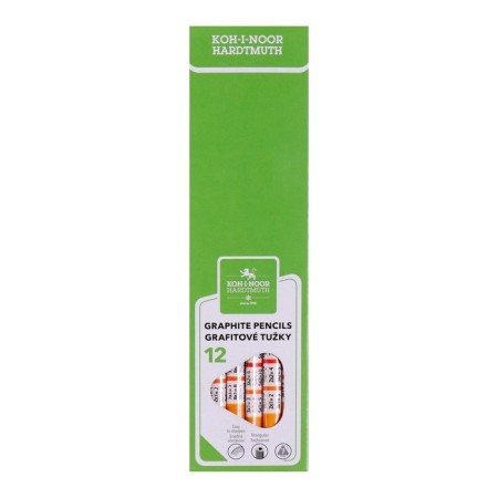 Chernographic pencil Koh-I-Noor 1291 "Multiplication table", HB, without eraser-3