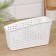 Organizer with partitions "Loft", 24.5 × 9.5 × 14 cm, white color