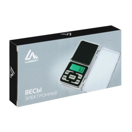 Luzon LVU-01 Libra, portable, electronic, up to 500 g, gray-3