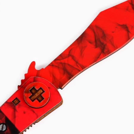 A set of weapons "fiery" shuriken, hunting knife, tech knife, navah knife-9