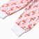 Pants children on cuff, color peach/flamingos, height 86 cm