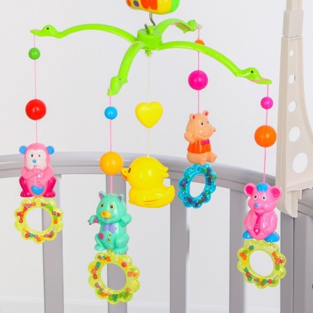 Mobile Musical "House. Brightness beasts No. 4 ", Clothing-1