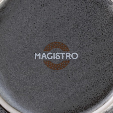 Porcelain dessert plate Magistro Urban, D = 18.2 cm, color gray color-4