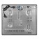 Hlect surface Maunfeld EGHS.64.73CS/G, gas, 4 burners, gray