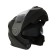 Modular helmet with two visors, size M (57-58), model-BLD-160E, black matte