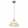 Suspended Citilux “Adriana” CL405113, 22x22x21 cm, 1x75W, E27, brown color