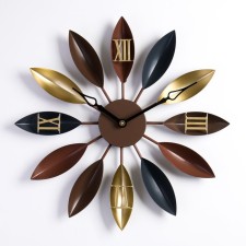 Wall clock, series: loft, smooth move, d-58 cm