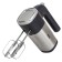 Mixer JVC JK-MX121, manual, 300 watts, 5 speeds, 2 nozzles, black with silver