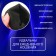 Bandage for ankle, 10 × 5 cm, black color