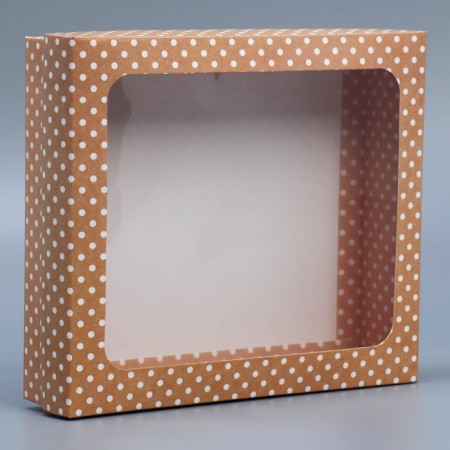Gift box, packaging, “peas”, 23.5 x 20.5 x 5.5 cm-4