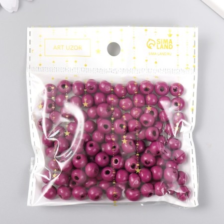 Beads for creativity tree "Plum" D-0.8 cm, set 20 grams-2