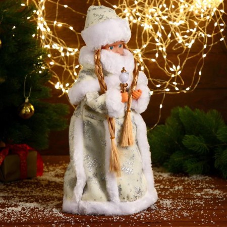 Snow Maiden "White fur coat, with a manner" moves 40 cm-2