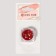 Sparkles for decor, holographic, large, orange/raspberry color