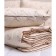Camel wool pillow, size 70x70 cm
