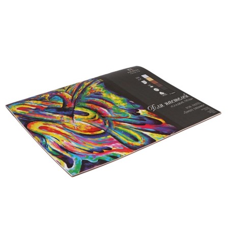 A2 pastel tablet, 18 sheets, 6 colors "Sweet Dreams", embossing "canvas", block 160 g/m²-1