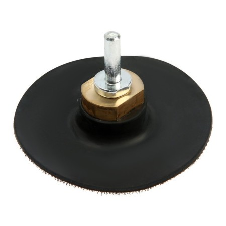 Velcro nozzle for drill and ushm tundra, thin rubber disc, M14, with an adapter, 100 mm