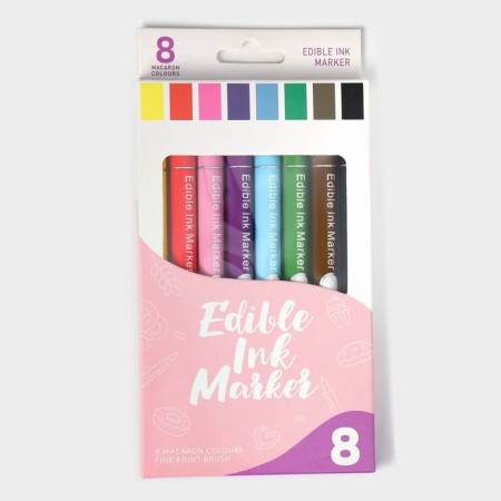 A set of markers for decorating desserts Konfinetta, 8 pcs, 16.5 cm, multi -colored-3