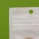 Zip-Lock PP, white, with a continuous window, flat, euros, 6 x 10 cm