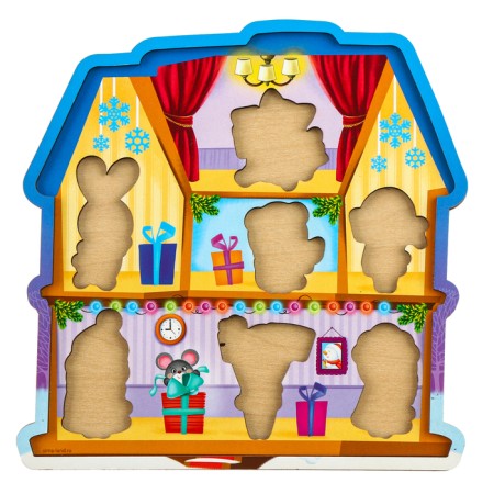 New Year's puzzle "preparing for the New Year"-8