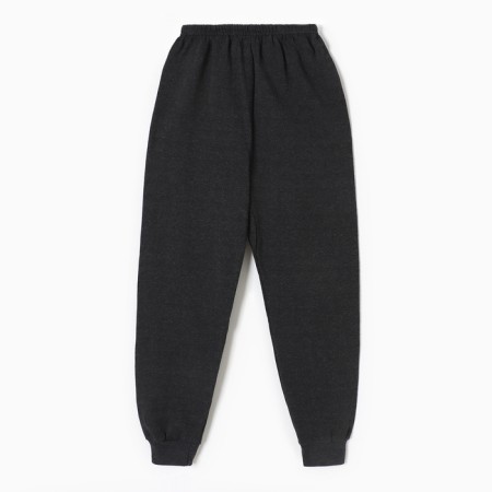 Pants for children's combing, gray color, height 140-146 cm (38-40)-3